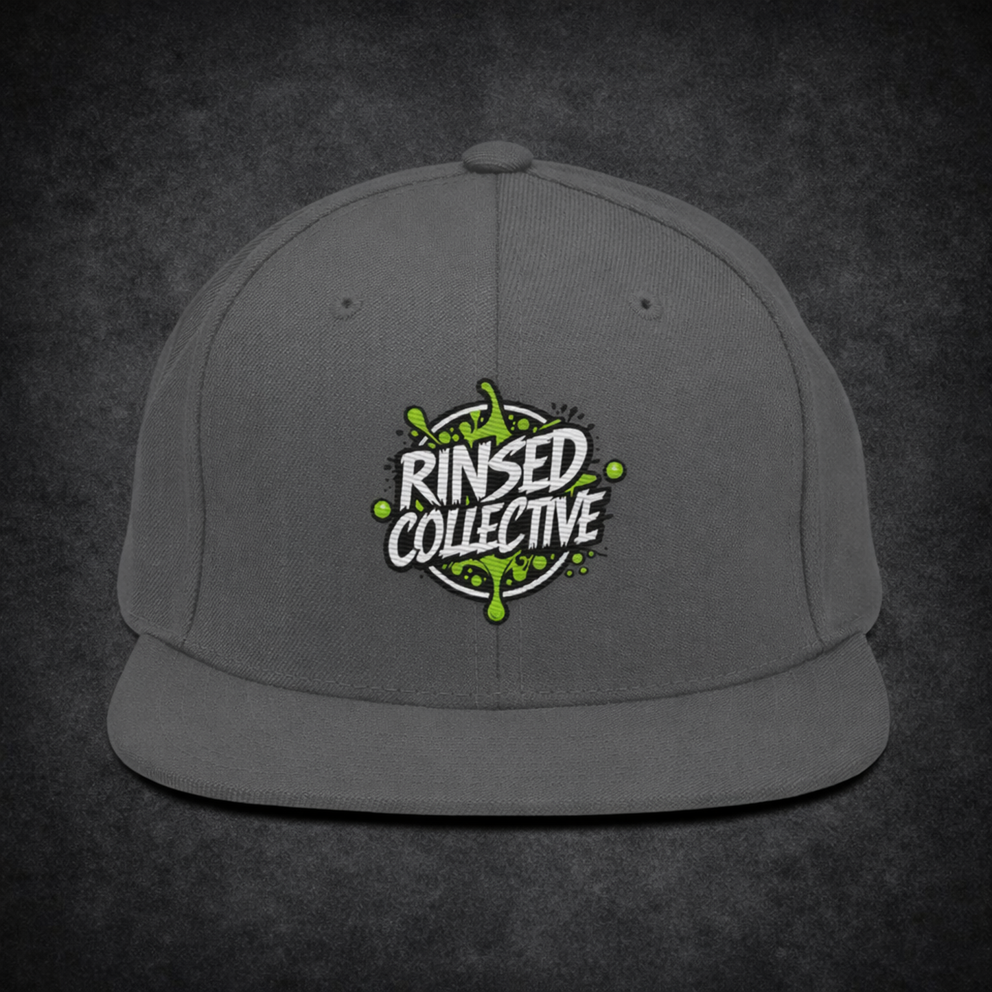Classic Snapback Green Logo Edition