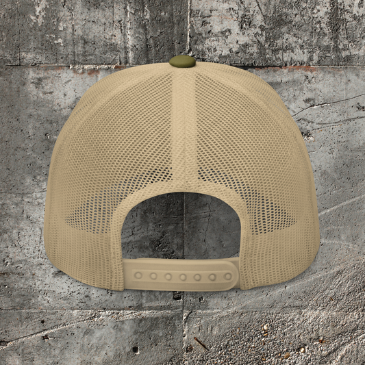 Classic Green Slime Logo – Embroidered Trucker Hat