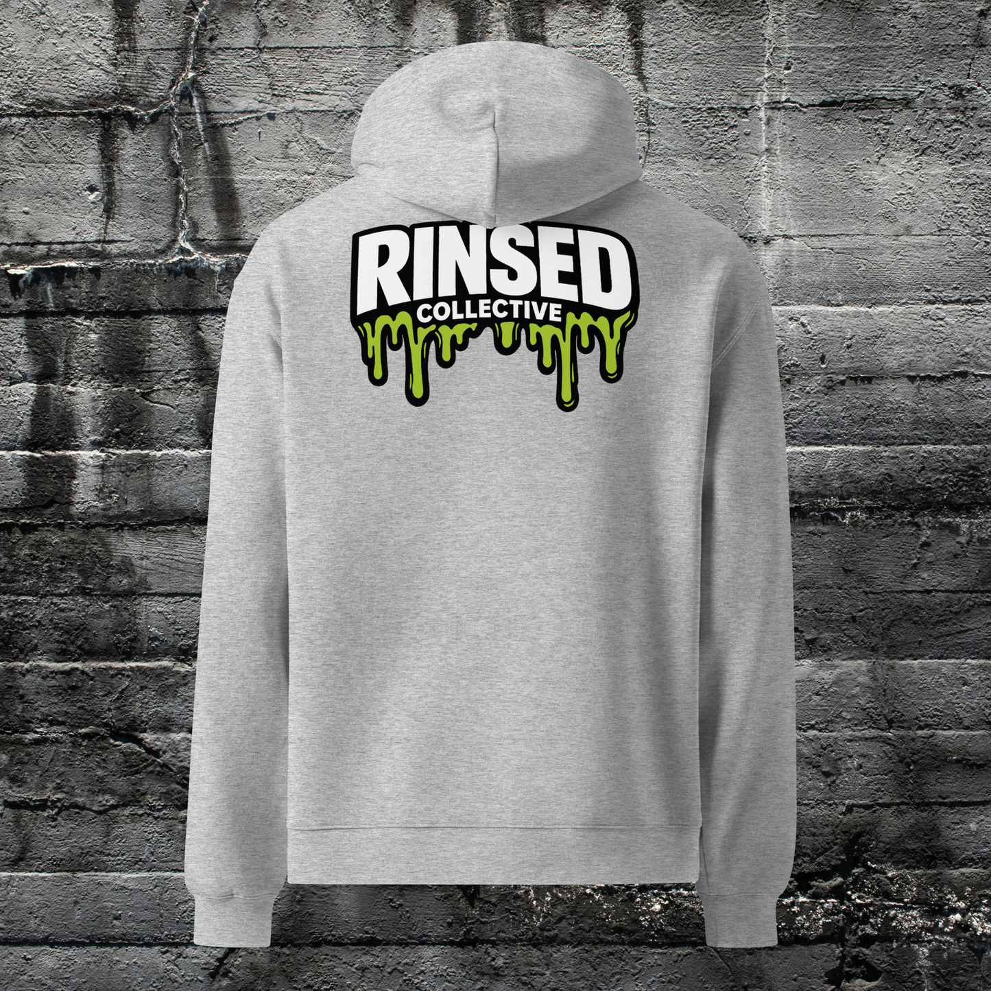 Classic Green Slime Logo - Oversized Hoodie