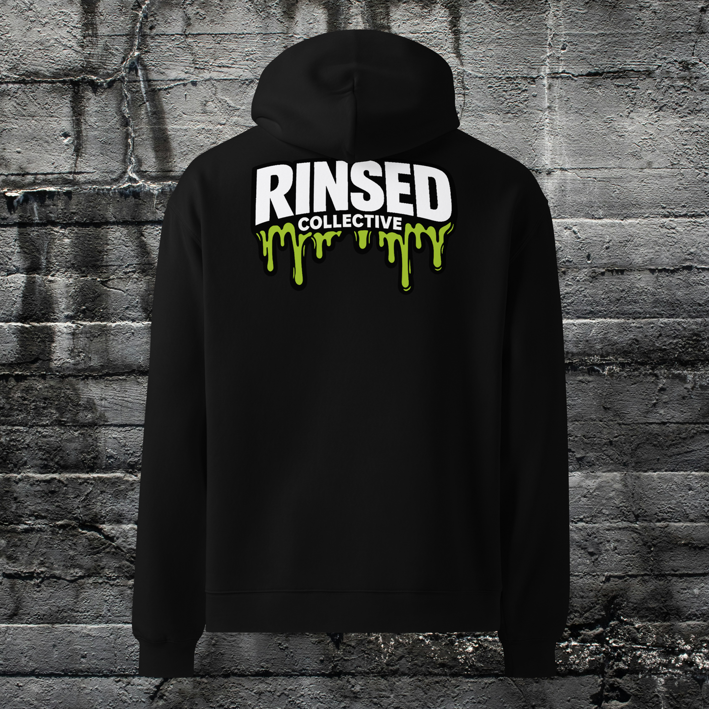 Classic Green Slime Logo - Oversized Hoodie