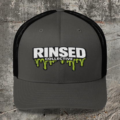 Classic Green Slime Logo – Embroidered Trucker Hat
