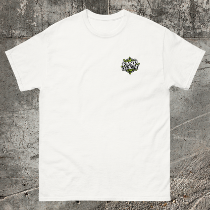 TOP C#NT – Blue & Red Logo Graphic Tee